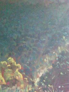 Agulles trees before glazing